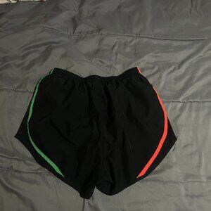 Nike multi colored workout shorts